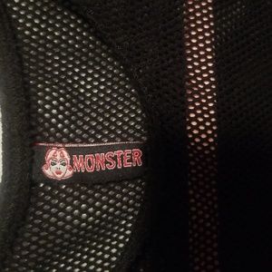 Black fishnet long sleeved shirt size small